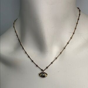 Karma and Luck Evil Eye Necklace (925)